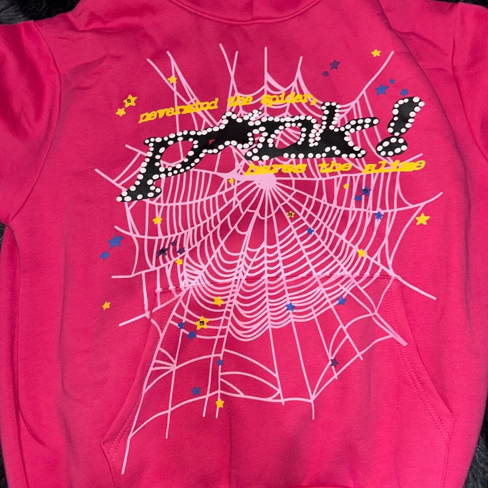 P*nk Sp5der Hoodie V1